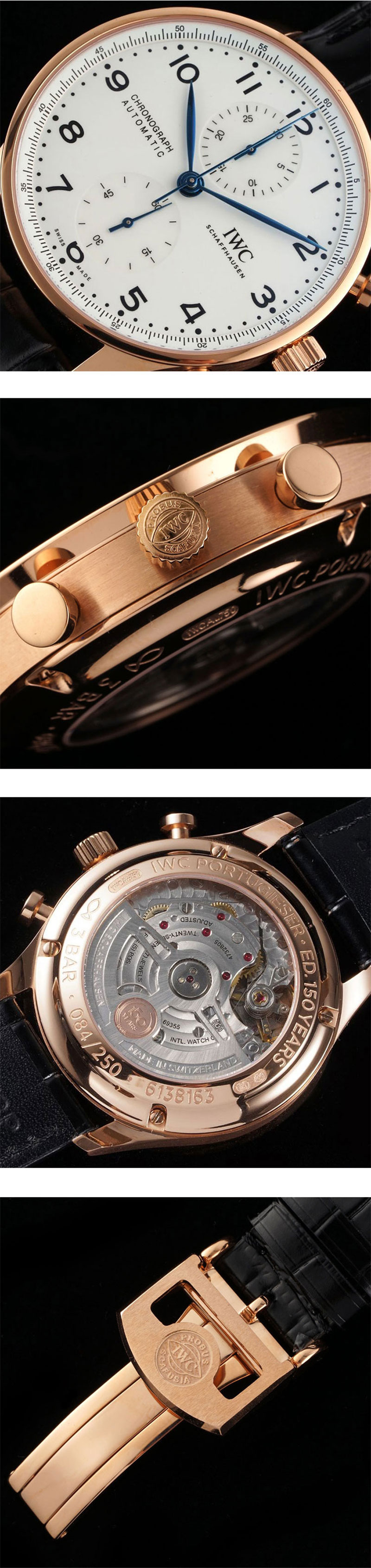 【最安価格】【41mm】AZ製 IWCコピー時計 ポルトギーゼ・クロノグラフ 
